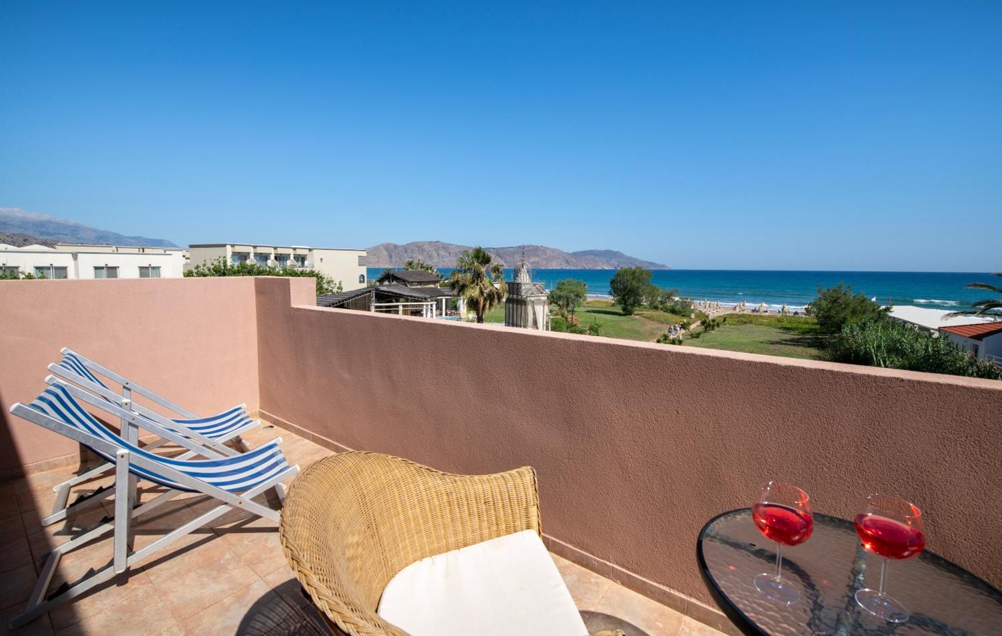 Orpheas Resort Hotel (Adults Only) Paralia Kourna Exterior foto