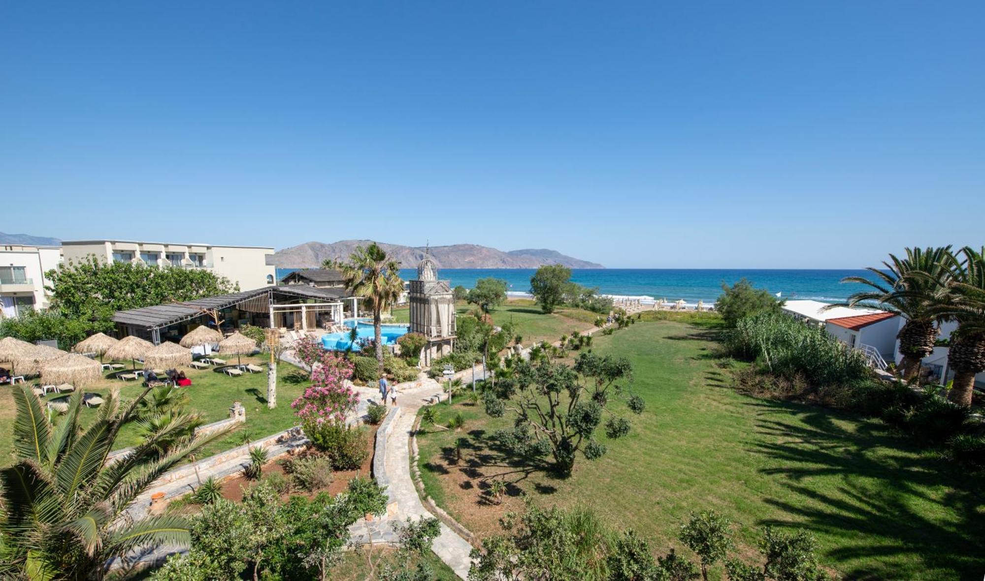Orpheas Resort Hotel (Adults Only) Paralia Kourna Exterior foto