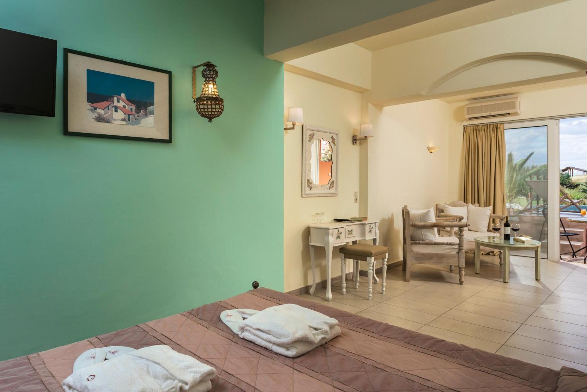 Orpheas Resort Hotel (Adults Only) Paralia Kourna Exterior foto